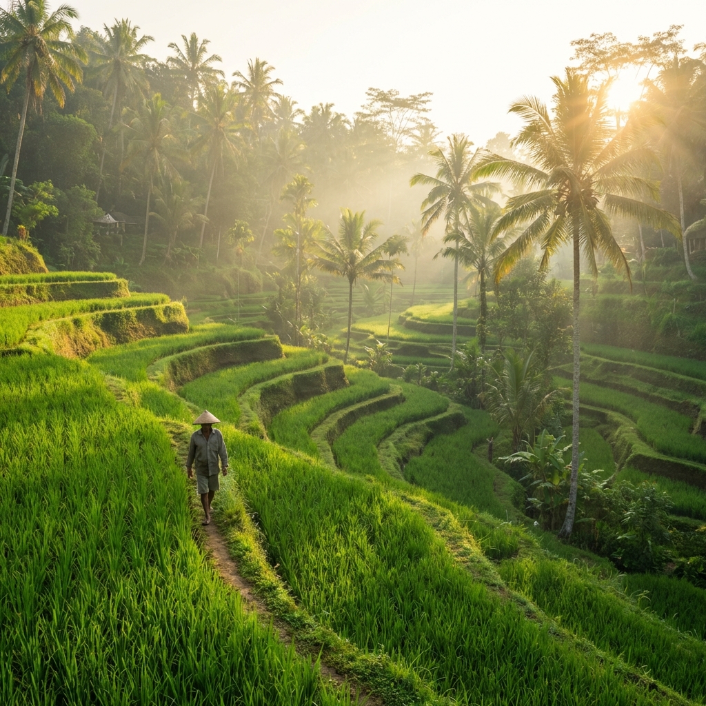 Ubud risterrasser